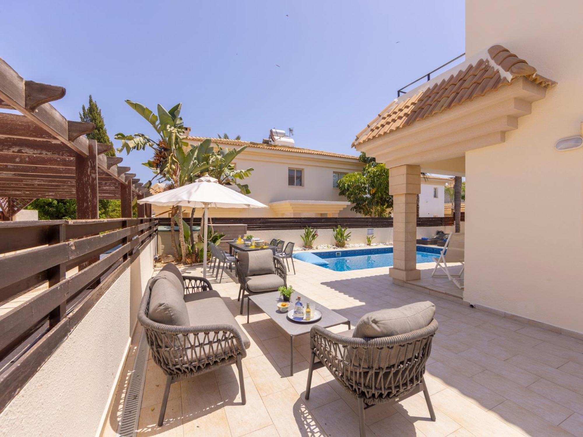 Villa Malama Paralimni Eksteriør billede